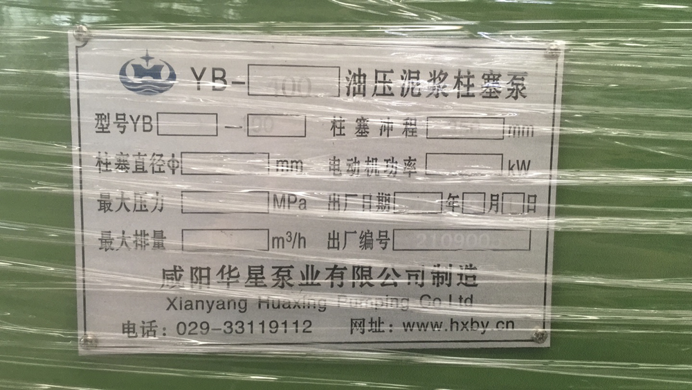 每小時100立方壓濾機(jī)入料泵